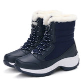 Stylish Plush Warm Snow Boots with Comfortable Fit in Various Colors - Himpall